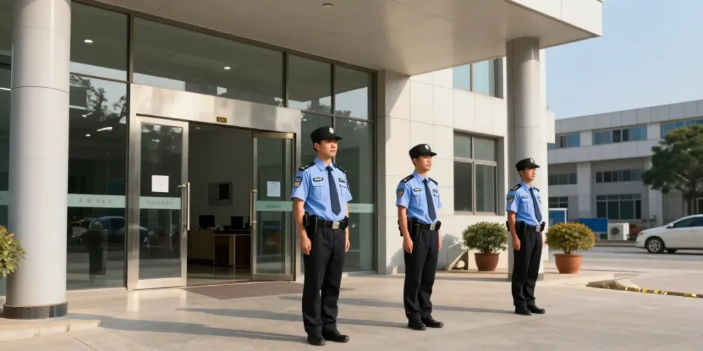 Corporate Security at its finest with trusted professionals safeguarding local businesses and ensuring peace of mind.