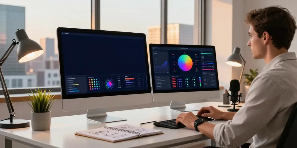 Dynamic workspace highlighting instant indexing strategies for SEO success.